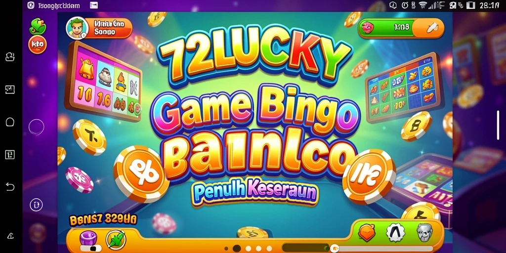 Gameplay seru Bingo di 72LUCKY dengan teman-teman.