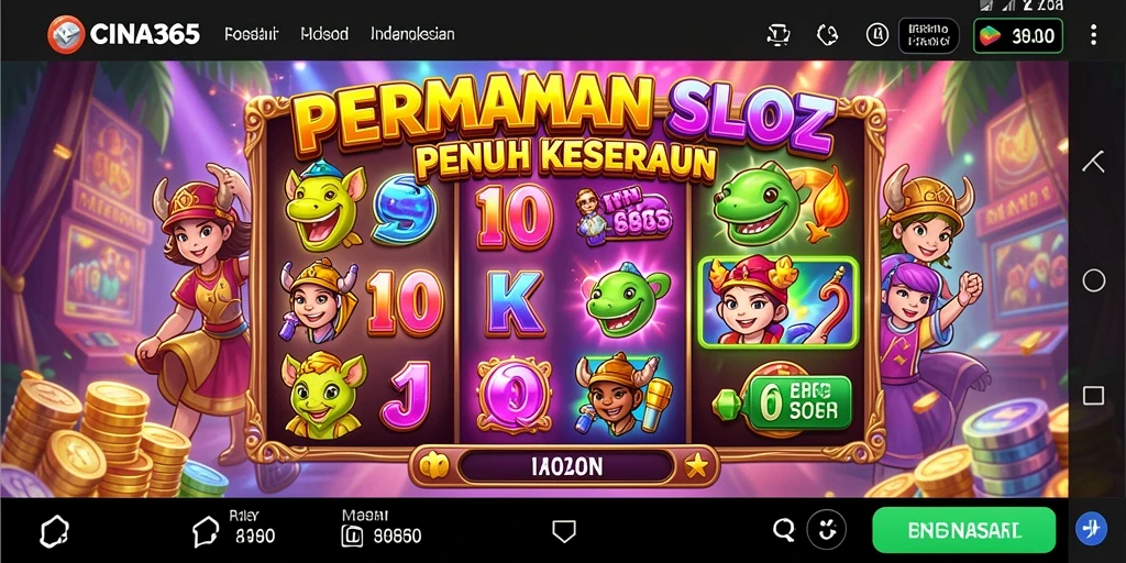 Tampilan gameplay CINA365 yang menarik dan mendebarkan.