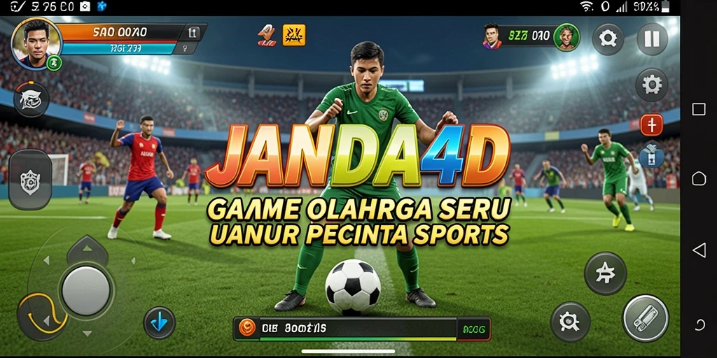 Tampilan gameplay menegangkan dan seru di JANDA4D.