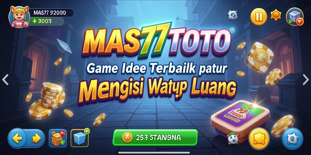 Tampilan gameplay idle MAS77TOTO yang menarik dan penuh warna.