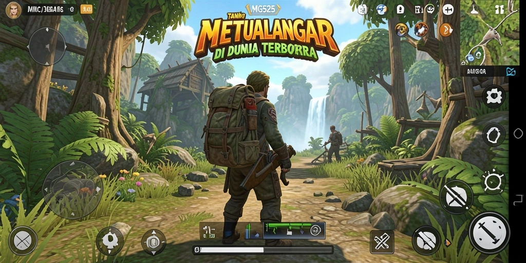 Gameplay seru di MG525 dengan petualangan di dunia terbuka.