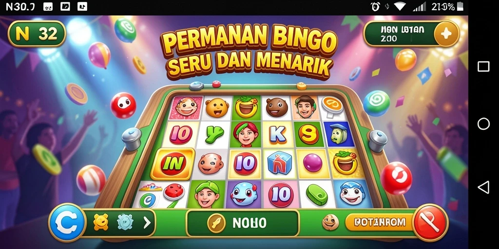 Screenshot gameplay seru dari permainan Bingo N32.