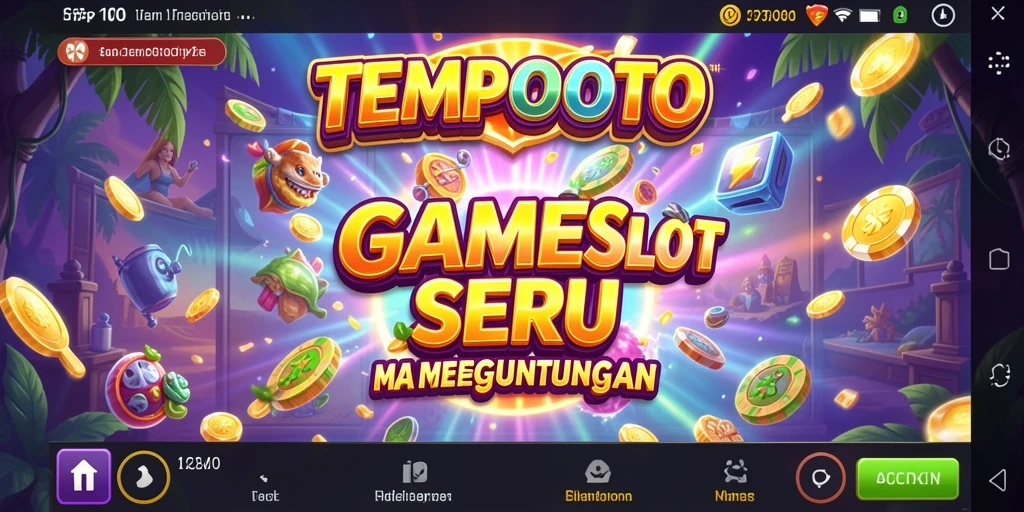 Tampilan gameplay menarik dari TEMPOTOTO yang mengasyikkan.